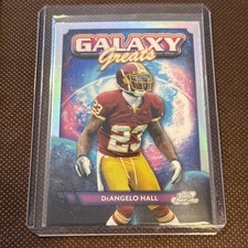 2024 Topps Chrome Cosmic DeAngelo Hall Galaxy Greats  #GG-24 - Commanders