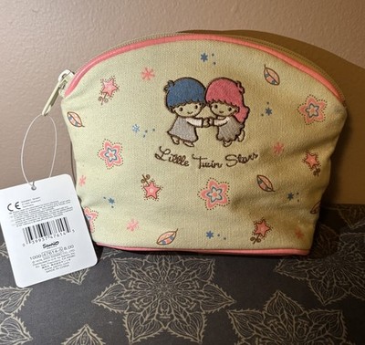 Sanrio Smiles 2003 Little Twin Stars Makeup Bag Pouch NWT