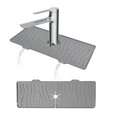 Kitchen Sink Splash Guard Silicone for Sink Multipurpose for Bathrooms Dish D...