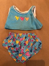 Build A Bear Panty Set With Hearts Theme