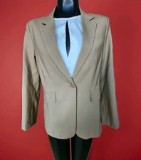 Quince Italian Blazer Slim Long 3DWool XS Tailored, Lanificio Sahara-Camel BNew