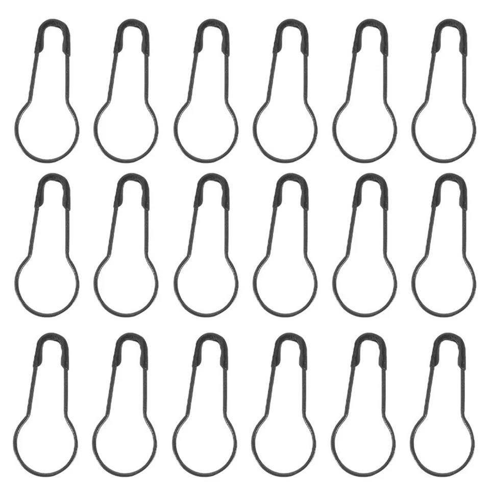 500 Pcs Anstecknadeln Für Bekleidungszubehör Schwarze Sicherheitsnadeln Nähen - Bild 3 von 4