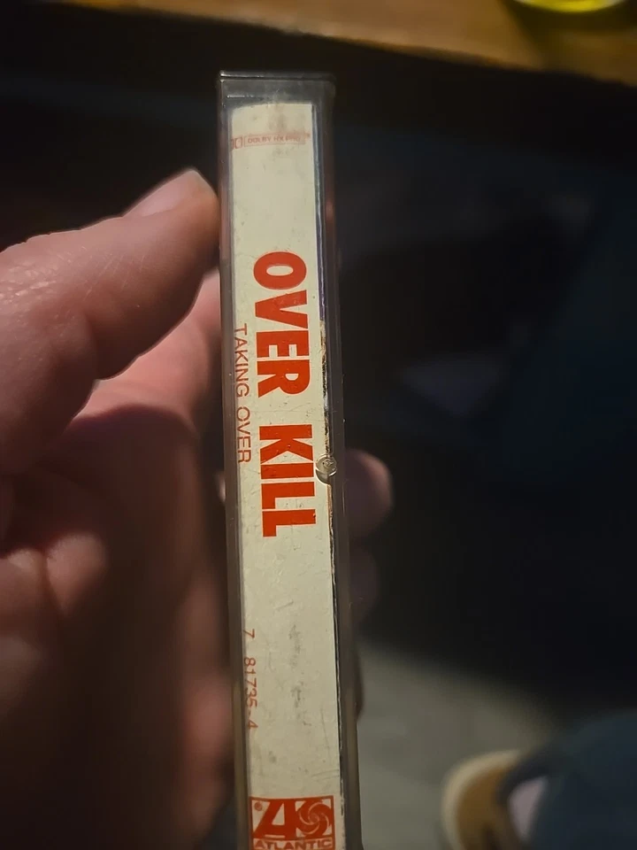 Taking Over [PA] by Overkill (Cassette, Jan-1987, Megaforce) Foto 2 de 4