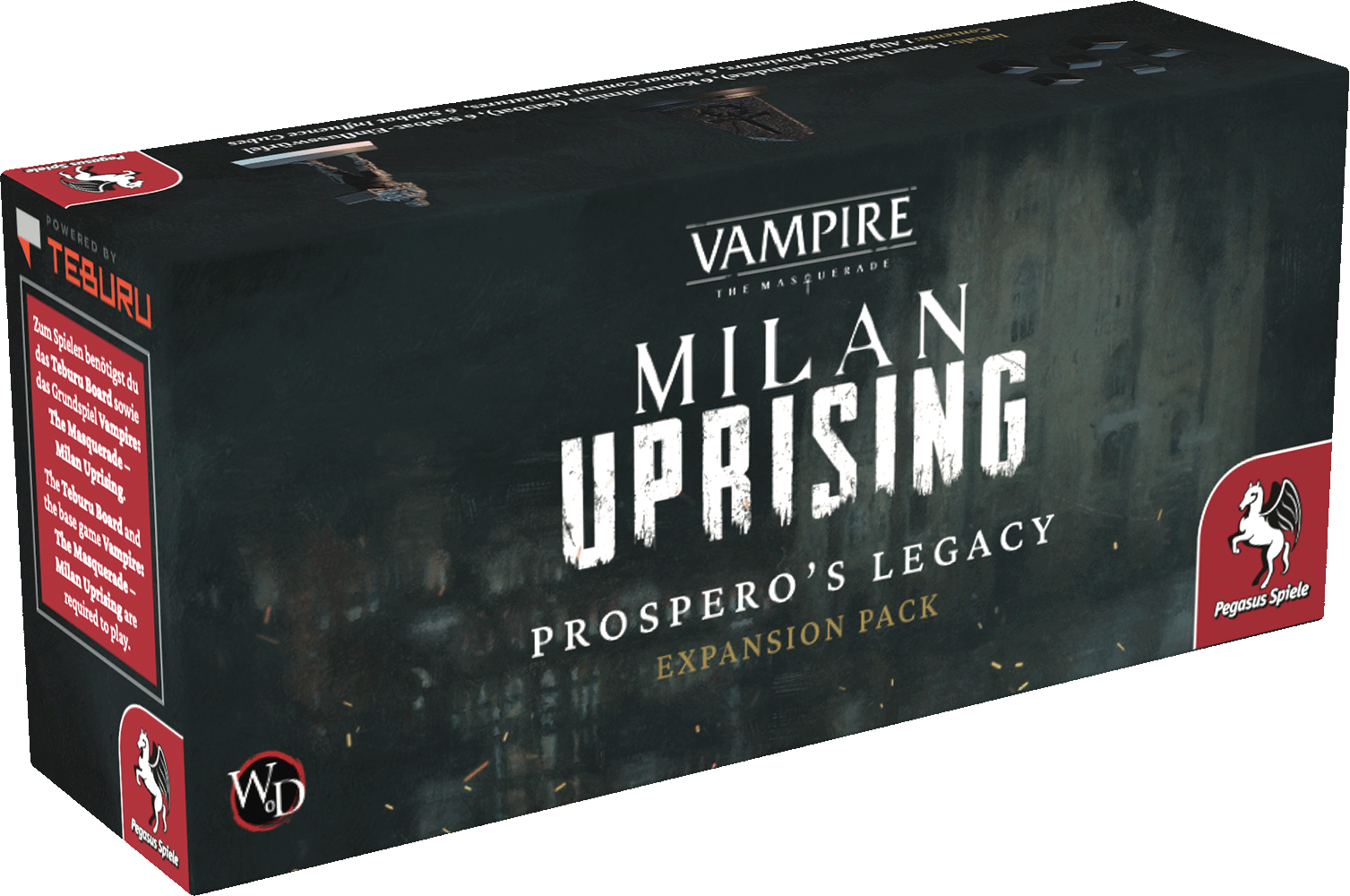 Pegasus Spiele Gmbh Teburu: Milan Uprising (Vampire: The Masquerade) - Prospero's Legacy [Erweiterung] - Bild 7