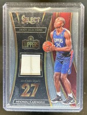 2019-20 Select Mfiondu Kabengele Draft Selections Rookie RC Jersey #DS-MFK