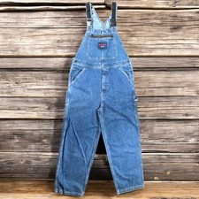 Vintage Tommy Jeans Overalls Size L - Hilfiger Baggy Denim 90s Y2K Rapper Bib
