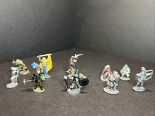 Ral Partha Fantasy Miniatures Lot of 10 Mixed Unsorted Metal Fantasy