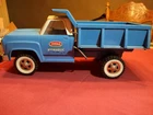 VINTAGE Tonka HydraulicBlue DumpTruckPressed Steel Toy Vehicle WORK'S VERY WELL!