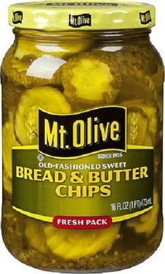Mt. Olive Old-Fashioned Sweet Bread & Butter Chips