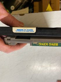 Mermaids of Atlantis+RING KING Nintendo NES UNTESTED/SOLD AS IS