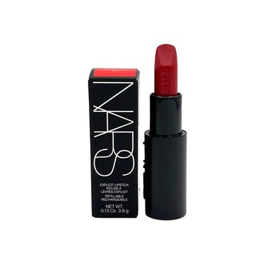 NARS EXPLICIT LIPSTICK~UNAUTHORIZED 863~CLASSIC RED~SATIN FINISH~FULL SIZE~NIB!!