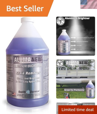 #ad Aluminum Brightener Stain Remover Cleaner amp; Restorer 1 Gallon 128 F... $89.99