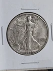 1942 Walking Liberty 90% Silver Half Dollar 50c Coin AU-BU!