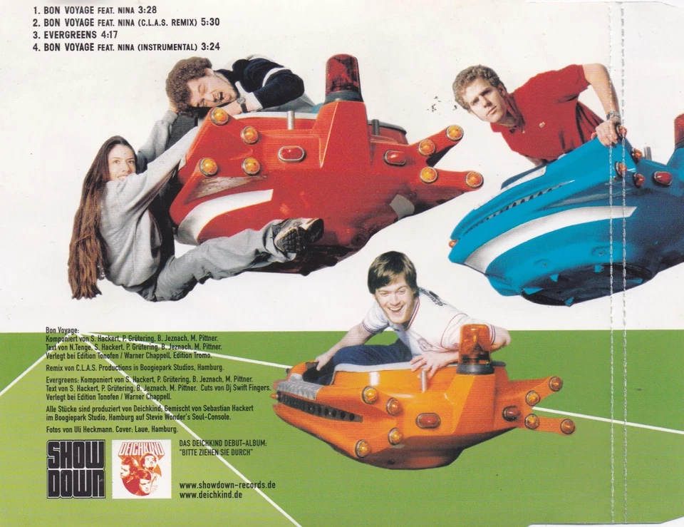 Deichkind - Bon Voyage feat. Nina (4 Track Maxi CD) - Bild 2 von 2
