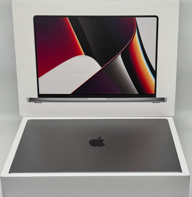 Apple Macbook Pro 16  2021 M1 Pro 16GB Ram 512GB SSD A2485 space grau inkl. OVP