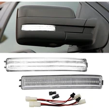 Side Mirror Turn Signal Lights LED Assembly Compatible with F150 2009-2014/fo...