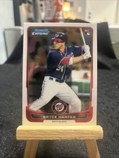 2012 BOWMAN CHROME BRYCE HARPER ROOKIE CARD NATIONALS PHILLIES . rookie card picture