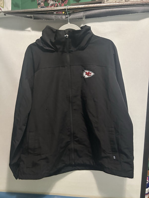 Men s Kansas City Chiefs XL Cutter And Buck Full Zip Windbreaker 