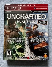 Uncharted Dual Pack (Sony PlayStation 3, 2011) New Sealed