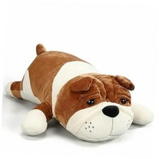 39.4" Soft Dog Plush - Huggable Stuffed Animal Pillow for 39.4 Inches Brown