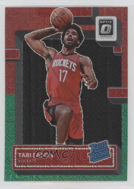 2022 Donruss Optic Rated Choice Red & Green Prizm Tari Eason #203 Rookie RC 11dc