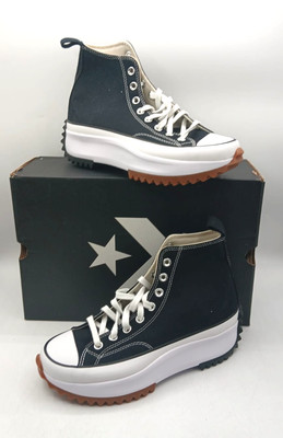 Converse Run Star Hike Hi Black White/Gum honey 166800C US M 8 W 9.5 - EU 41