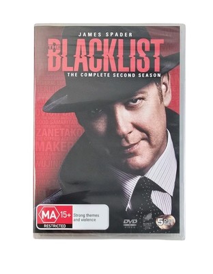 New - The Blacklist Season 2 DVD Region 4 James Spader 5 Disc Set Crime Mystery