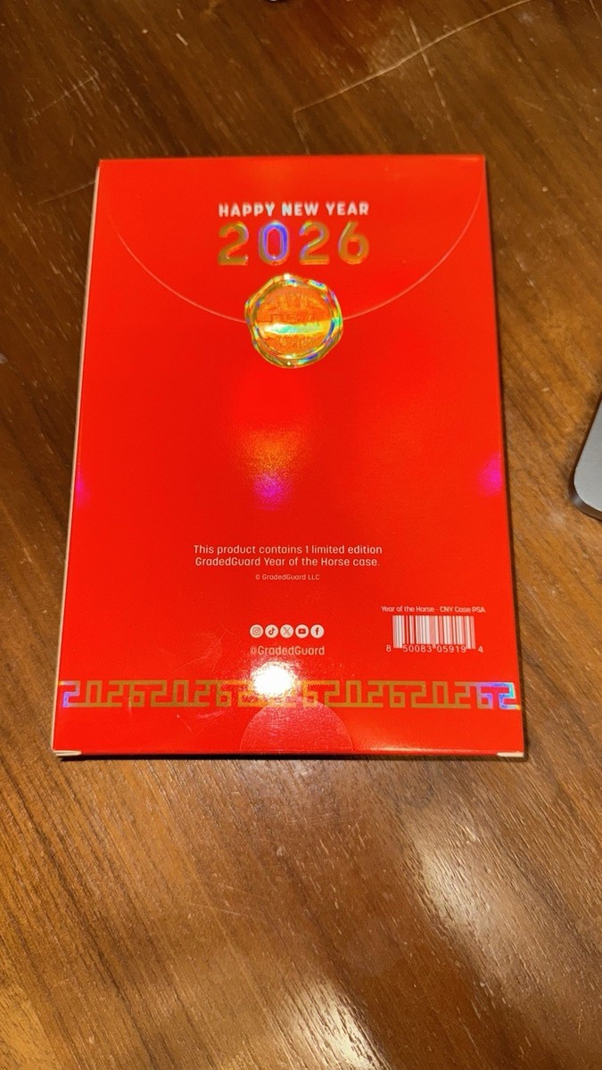 新品未開封【Year of The Horse】Graded Guard 2026 Graded Guard Limited Edition Year of The Horse - PSA - In