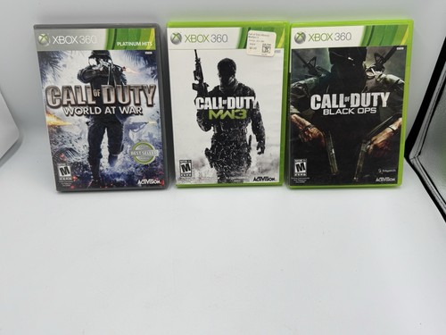 Call Of Duty Black Ops - Xbox 360 - PAL FR - Complet Avec Notice - Bon état