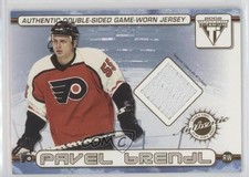 2001-02 Pacific Private Stock Titanium Pavel Brendl Jan Hrdina #31 3ob