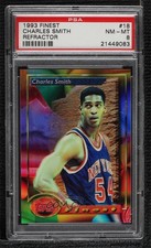 1993-94 Topps Finest Refractor Charles Smith #18 PSA 8 j2k