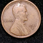 1915 S ~ LINCOLN WHEAT CENT ~ CH VG