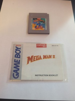Mega Man 2 Gameboy Game And Manual