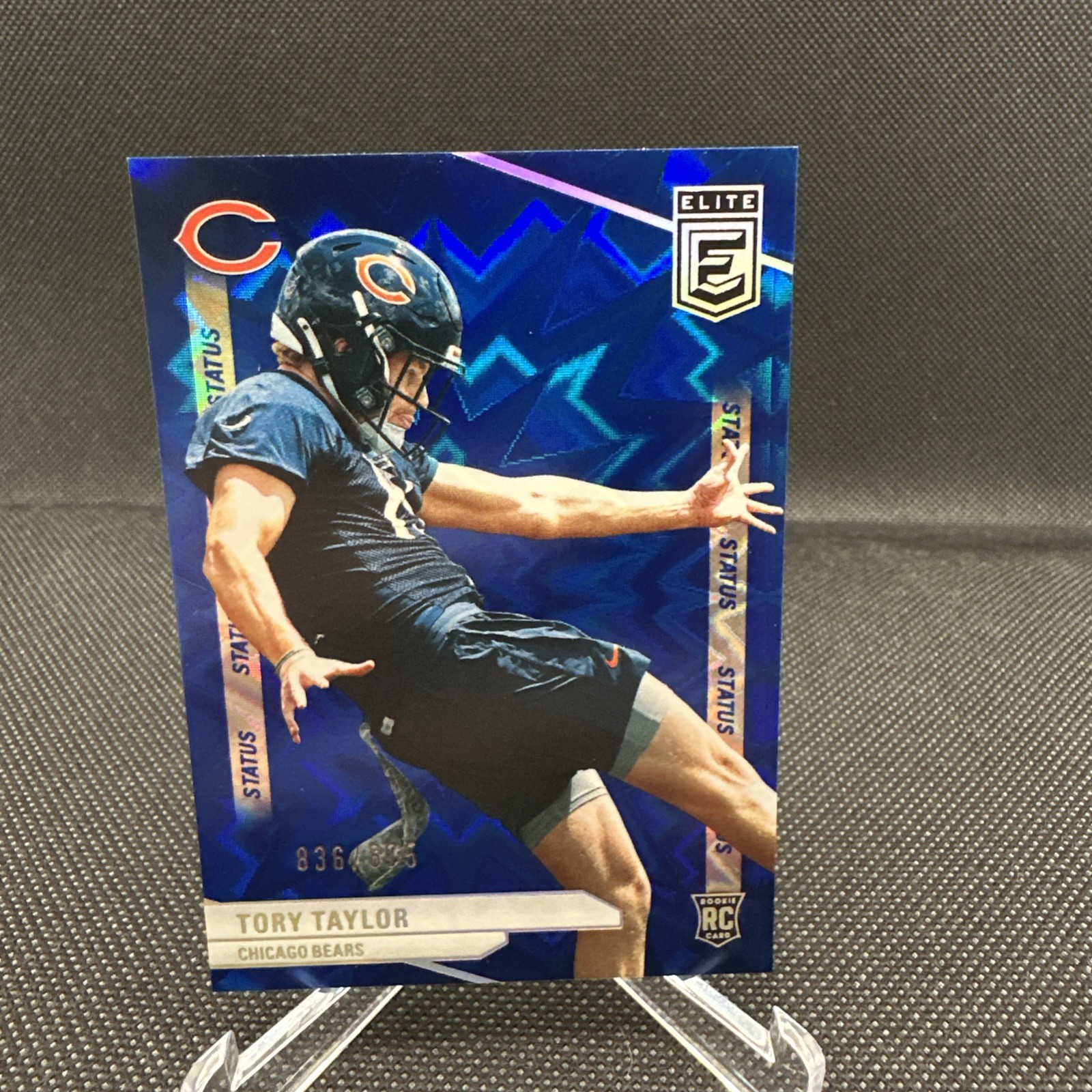 2024 Panini Donruss Elite Rookies Tory Taylor #101 Status Explosion /875 (RC)