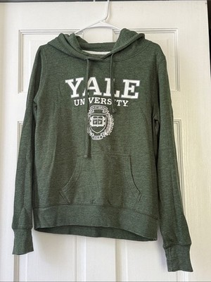 Yale University Women's Green Hoodie Sweater size L