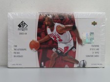 2003-04 SP Authentic NBA Basketball Factory Sealed Hobby Box