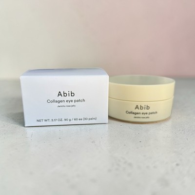 Abib Collagen Eye Patch Jericho Rose Jelly 30 Pairs Hydrating K-Beauty Eye Masks