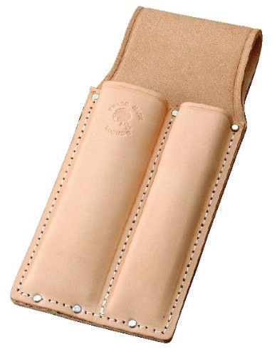 Japanese Nomi Chisel Roll KOZUCHI Nume leather Tool Roll Holds 2 pieces SC-24 - Picture 1 of 3