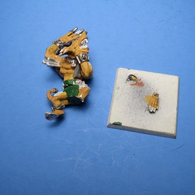 GW Warhammer The Old World Skaven Rat Ogre Damaged OOP Metal d07.5