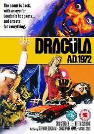 Dracula A.D. 1972 - Christopher Lee, Peter Cushing, Stephanie Beacham DVD - Afbeelding 1 van 1