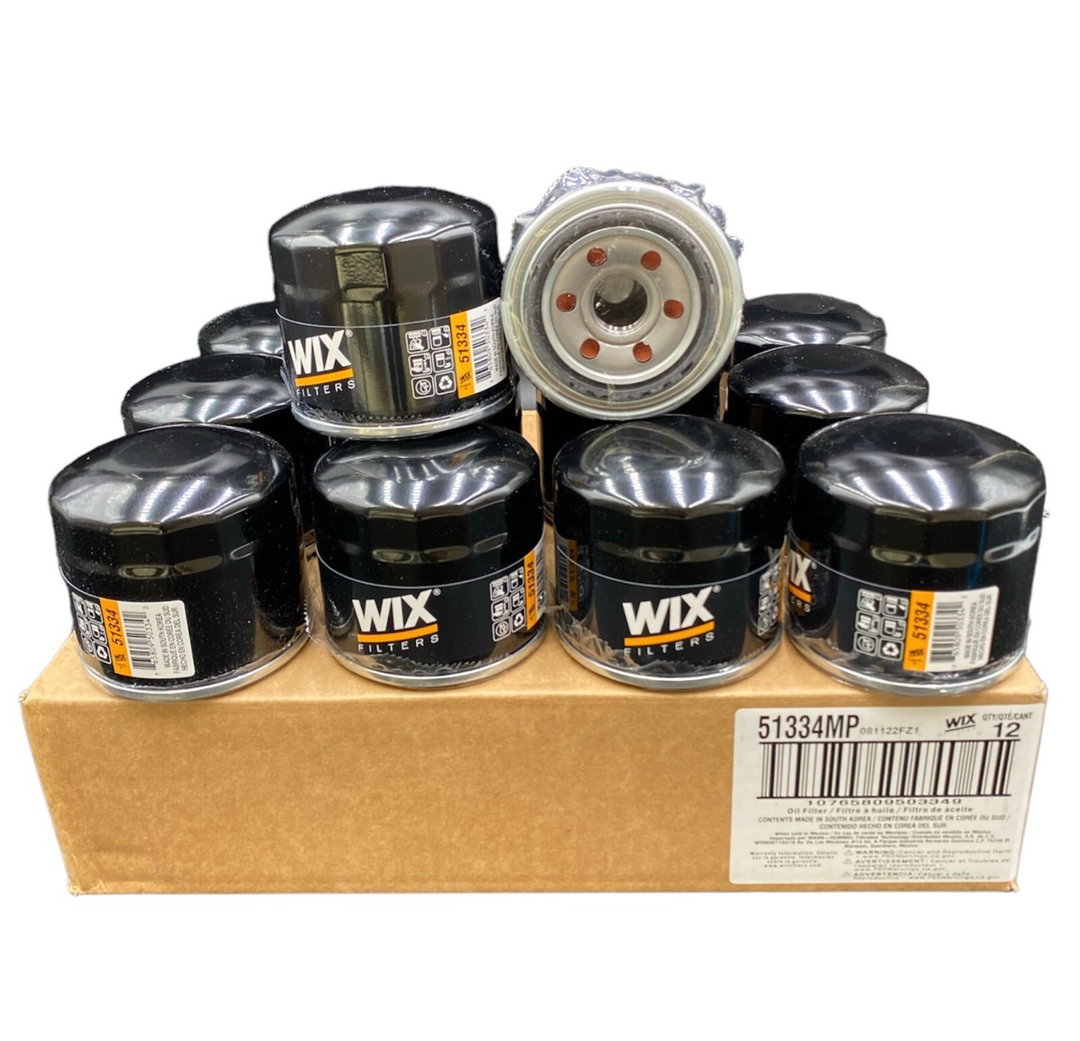 Wix 51334 Oil Filter Replace Kubota 15241-39092, Yanmar 1196