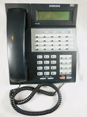 Samsung iDCS 28D Phone Falcon with Stand and iDCS KDBF Speaker Phone Module