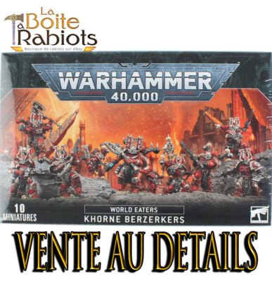 Warhammer 40000 Berserk Von Khorne Einzelhandel Rabiots Bitz Sprue