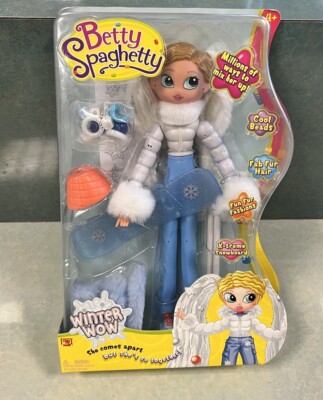 Betty Spaghetty Winter Wow Doll 2007 Ohio Art Toy NIB Sealed | eBay