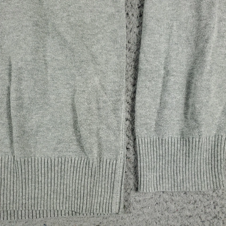 Suéter masculino Penguin Munsingwear cinza médio casual pulôver moletom - Imagem 4 de 4