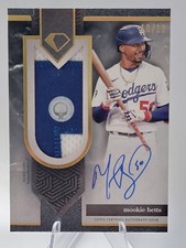 2024 Topps Diamond Icons Mookie Betts AJP-MB Auto Jumbo Patch 10/10