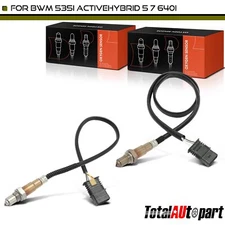 2x Upstream & Downstream O2 Oxygen Sensor for BWM 535i  ActiveHybrid 5 7 640i