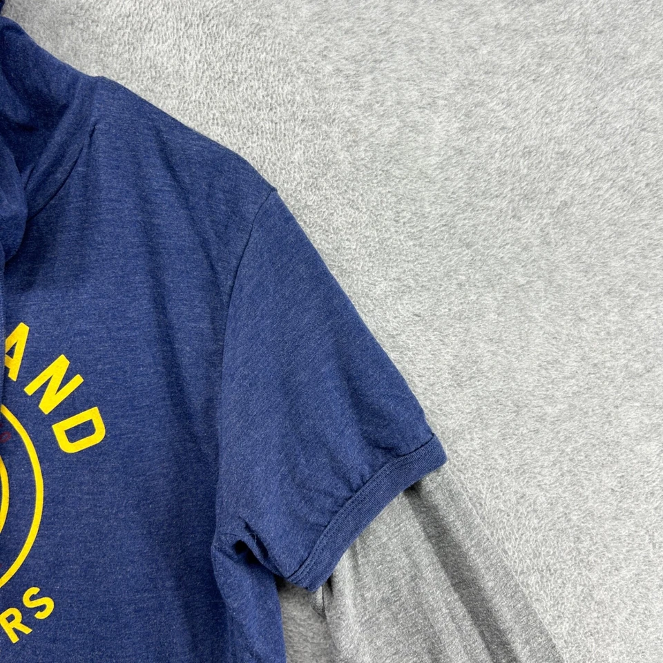 Cleveland Cavaliers Hoodie Adult Size Medium Blue Long Sleeve Pockets Sportiqe - Image 4 of 4