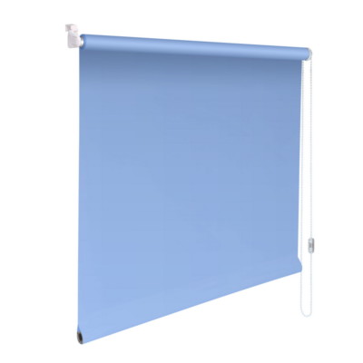 Mini-Rollo Klemmfix Klemmrollo Easyfix Sichtschutz - Höhe 160 cm hellblau