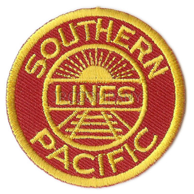 Patch - Southern Pacific (rot & gold) (SP) #22212 -NEU- kostenloser Versand